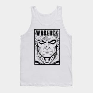 Adam Warlock Comic Galaxy Tank Top